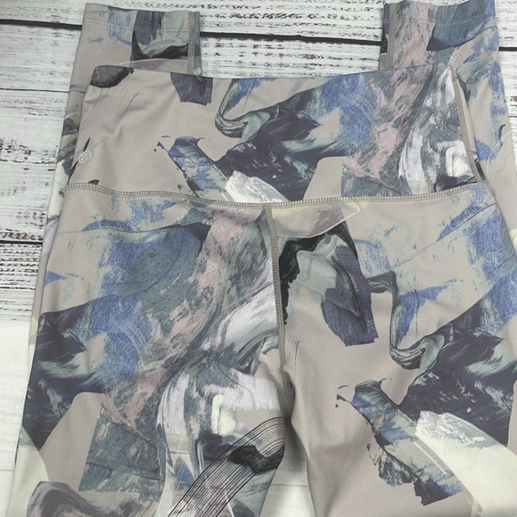 Zella Multicolored 7/8 Length Leggings - Medium - Picture 4 of 4